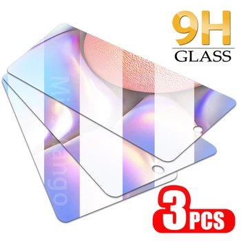 3PCS Grūdintas Stiklas Samsung A10S stiklo apsaugos Samsung A20S A30S A50S Screen Protector, Stiklinis šarvuotos saugos Glas Filmas