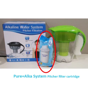 3 pakuotės Pakeitimas Vandens Filtro Kasetės už 3.5 L šarminio mineralinio vandens filtras ąsotis