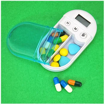 Atnaujinti protingas vaistus, priminimus, nešiojamų Signalo Laikmatis Tablečių dėžutė elektroninių laikas tabletes atveju Medicina Turėtojas Organizatorius