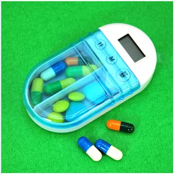 Atnaujinti protingas vaistus, priminimus, nešiojamų Signalo Laikmatis Tablečių dėžutė elektroninių laikas tabletes atveju Medicina Turėtojas Organizatorius