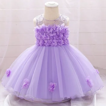 2020 Kūdikių Dress Velykų Baby Princess Šalis Suknelės Kūdikių Mergaitės Krikštynų Suknelė Gimtadienio Suknelė Naujagimiui Drabužiai