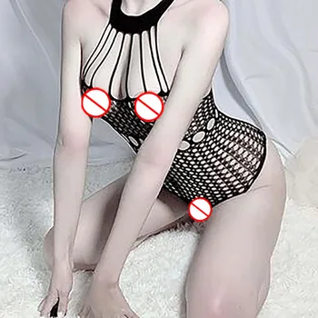 Naujas Cosplay Seksualus Karštas Erotinis apatinis Trikotažas, Kostiumai Nėrinių Suknelė Babydoll Moterų Skaidrumo Apatiniai, naktiniai drabužiai Sleepwear #0118