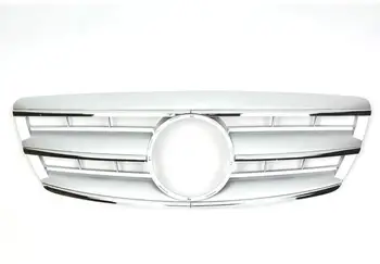 Už-Mercedes-Benz S-class w220 cdi 2003-2006 su Emblema CL Stiliaus Juoda/Sidabrinė/Chromas Bamperio Lenktynių Grotelės