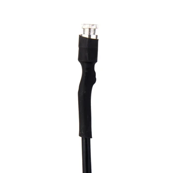 Aukštos Kokybės Juodos 10 Pin 3.5 mm Jack socket Automobilio USB, AUX-IN Adapteris, Kabelis BMW E39 E53 BM54 E46 X5