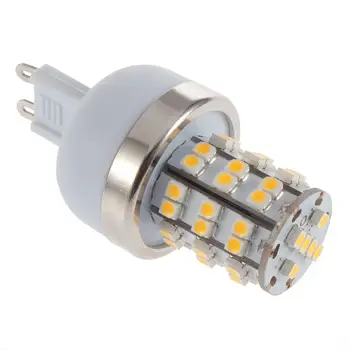 220V G9 3528SMD 48 LED Šiltas/Teigiamas Baltos Šviesos Lempos Lemputė Profesionalūs mados Gražus