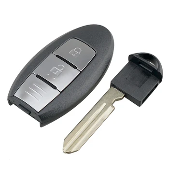 Automobilio Smart Remote Key 2 Mygtukus Automobilio Raktas Fob Tinka NISSAN Qashqai, X-Trail 43HZ