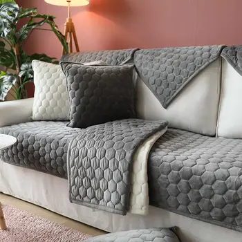Modernus Minimalistinis Sofos Pagalvėlių Keturis Sezonus Ne Slydimo Pagalvėlės Audinys Šiaurės Gryno Paprasto Spalva Viskas Įskaičiuota Sofa Cover Rankšluostį