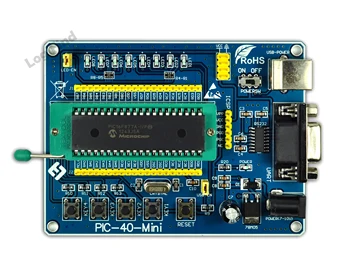 IPS plėtros taryba PIC-40-Mini USB vystymo lenta su PIC18F4550 lustas