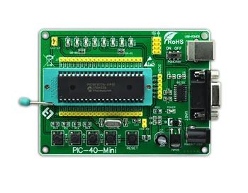IPS plėtros taryba PIC-40-Mini USB vystymo lenta su PIC18F4550 lustas
