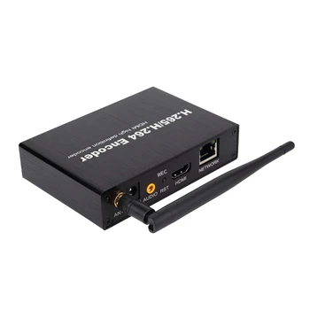 H. 265 H. 264 HDMI Video o Wifi Encoder Iptvs Rtsp Rtmp Onvif Kompiuterių sn įrašymo ir stebėjimo TF(JAV Plug)