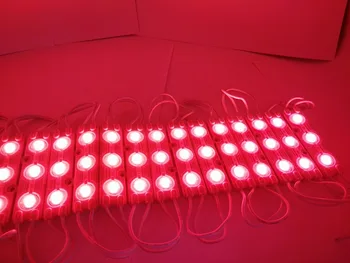 20pcs/daug 5630 3 LED Moduliai, įpurškimo LED juostelė šviesos baltos warmwhite mėlyna žalia raudona modulis Vandeniui IP68 DC12V už papuošti