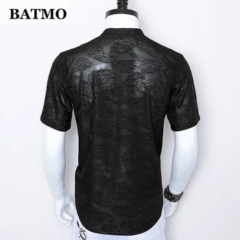 BATMO 2019 naują atvykimo vasaros aukštos kokybės žakardo atsitiktinis marškinėliai vyrams,vyriškos mados marškinėliai ,plius dydis M-3XL cy71