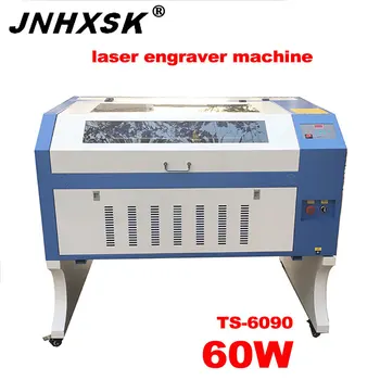 JNHXSK 60W Darbalaukio TS6090 CO2 Lazerinis Graviravimas Pjovimo Staklės USB Sąsaja akrilo medinės pjaustymo mašina 220V/110V
