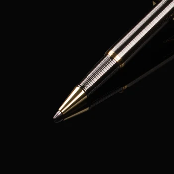 DIKA WEN Aukštos Kokybės Gelio rašiklis prabanga Rollerball Pen 0,5 mm Plunksnų Juoda Rašalo Papildymo Metalo Tušinukas Studentų mokyklinės prekės