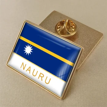 Herbas Nauru/Nauruan Vėliava, Herbas Sagė/Emblemos/Atvartas Smeigtukai