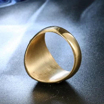 Masonai aukso žiedas Europos ir Amerikos retro papuošalai vyrams iš nerūdijančio plieno žiedas