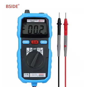 BSIDE ADM04 Mini Skaitmeninis Multimetras DC AC Įtampos Srovės Matuoklis Ammeter Multi-Testeris Ne-kreipkitės Įtampos Signalas