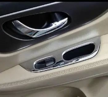 4pcs Durų lango jungiklis mygtukas plokštė padengti Nissan Qashqai J11 2016 2017