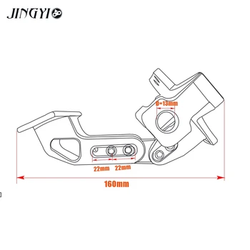 Motociklo galinio licenciją plokštės rėmas CNC LED posūkio signalo Honda vtx cb500f dio 27 dio 34 cb400 cb 500