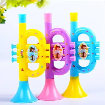 Spalvinga Kūdikių Muzikos Žaislai, Muzikos Instrumentai Vaikams Trimitas Kūdikių Žaislai, Muzikos Ankstyvojo Lavinimo Žaislas 1 VNT