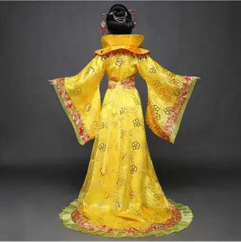 Tradicinė Karališkosios Dramaturgic Mergaičių Kinų Senovės Princesė Kostiumas Vaikams Hanfu Čing Dinastijos Karalienė Istorinis Kostiumas Drabužiai