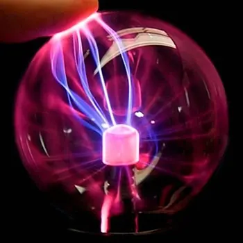 Magija Plazmos Kamuolys Liesti Jautrus Stiklas apsaugos nuo Žaibo Srityje Klasikinis Naujovė Retro Įdomus Žaislas, Mini Maitinimo naudojamos Lempos Namų
