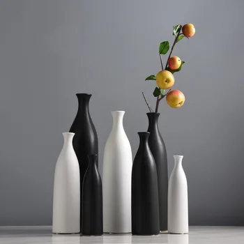 Šiaurės Baltos Keramikos Vaza, Apdailos Lentelės, Apdailos Kūrybos Namų Puošybai Keramikos Amatai Vaza