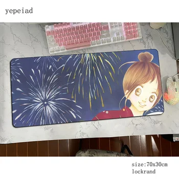 Mes Buvome Ten, pelės padas 900x400x3mm žaidimų kilimėlis anime esports office notbook stalas kilimėlis locrkand padmouse games pc gamer kilimėliai