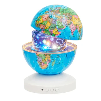 Naujų AR Pasaulio Pasaulio Projekcija Lempos Apvalios LED Pasaulio Žemėlapio Pasukimas Projekcija Naktį Šviesos Projekcija lempos Projektai Priedai