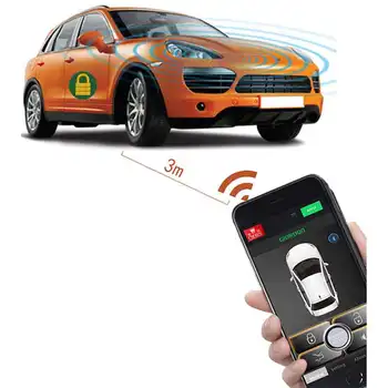 Automobilių signalizacijos sistemos ir GPS automobilio apsaugos centrinis užraktas su nuotolinio pradėti imobilizavimo sistema alarma auto signalizacijos bite signalizacijos