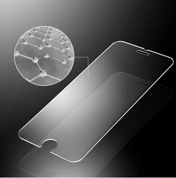 9H Grūdintas Stiklas Screen Protector, iPhone, 7 7S 7Plus 4 4S 5 5S 5C SE 6 6S Plius 8 8 Plus X 10 Padengti Telefono Apsauginė Plėvelė