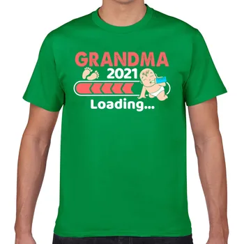 Topai Marškinėliai Vyrams močiutė 2021 pakrovimo Atsitiktinis Juoda Geek Užsakymą Vyrų Marškinėlius XXXL
