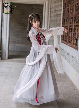Han elementas tradicinių lolita išsiuvinėti Hanfu lolita dress kawaii girl dienos viktorijos suknelė gothic lolita rinkiniai cos loli