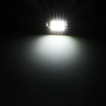 500 X LED Automobilio Lempučių girlianda 12smd 1210 3528 led c5w 31mm 36 mm 39mm 41mm LED Priešrūkiniai Žemėlapis automobilių Girlianda led šviesos Pleištas lemputes