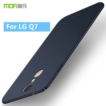 Dėl LG Q7 Originalus MOFi Klasikinis Matinio KOMPIUTERIO Kietąjį Atgal Apsauginis Telefono dėklas Dangtelis LG Q7 Plastiko Atveju