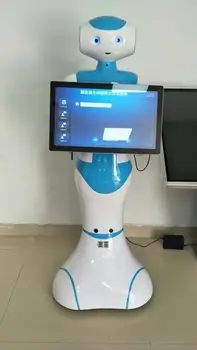 Pritaikyti Vietos arba debesis biblioteka dialogai Padavėjo smart Humanoidų priėmimo Roboto Balsu robotas