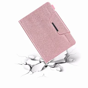 Mados Blizgučiai Bling Case Cover For iPad 2 Oro Atveju PU Odos Fundas iPad 9.7 2018 Pro 9.7 Coque Dangtelis, Skirtas 