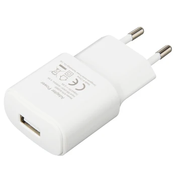 CE CB Sertifikuotos Sienos Kroviklis ES Prijunkite Vieną USB Maitinimo Adapteris Įkroviklis, 10W USB Kelionės Įkroviklio Maitinimo Adapteris Išmaniųjų Telefonų Kroviklis