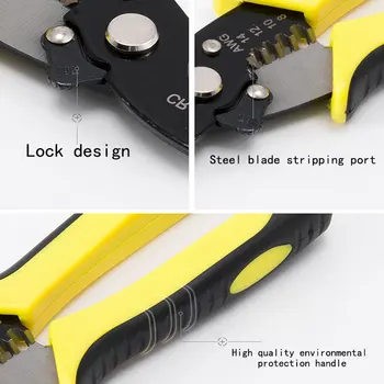 Nešiojamosios Automatinio Wire Stripper Replės Crimper Kabelių Išpardavimas Užspaudimo Cutter Rankiniai įrankiai su Daugiafunkcį Tinka Replės Vielos