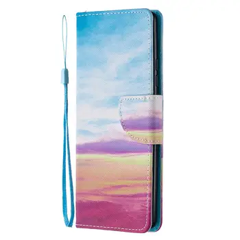Mielas PU Odos Apversti Telefono dėklas Samsung Galaxy S20 Plus Ultra S20FE 20 Pastaba Ultra Piniginės Telefono Dangtelį