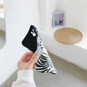 Magzine Zebras, Leopardas Spausdinti Telefono dėklas Skirtas iPhone 11 Pro Max XS Max XR X atsparus smūgiams Minkštas DTD Silikoninis Dangtelis, Skirtas 