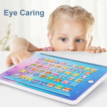 Vaikai anglų kalbos Mokymosi Mašina, Žaislai Vaikams Smart Tablet Skaitymo Mašina Touch Balso Ankstyvojo Ugdymo Mašina, Žaislai, Kūdikių