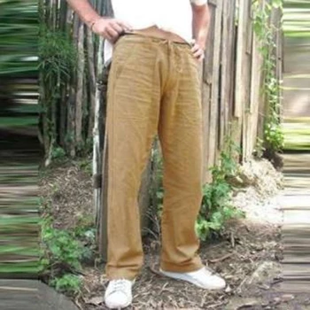 Prekės Vyrų Kelnės 2021 Mados Medvilnės Prarasti Kelnių Kelnės Atsitiktinis Stilingas Tiesiai Ilgų Kelnių Pantalon Homme 2XL