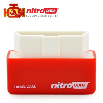 NitroOBD2 Benzinas Benzine Automobilių Chip Tuning Box NitroOBD Daugiau Power & Sukimo momentas Sutaupyti Degalų Nitro OBD Plug and Drive Nitro OBD2