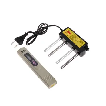 Electrolyzer su Saugiklio ES Plug LCD Skaitmeninis TDS Matuoklis, Vandens Kokybės, Grynumo Filtras Testeris Rinkinys