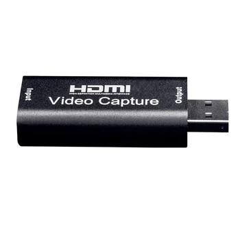 USB 2.0 HDMI Video Grabber Mini Video Capture Card Įrašyti Langelyje fr PS4 Žaidimas DVD vaizdo Kamera HD Kamera, Įrašo Transliacija