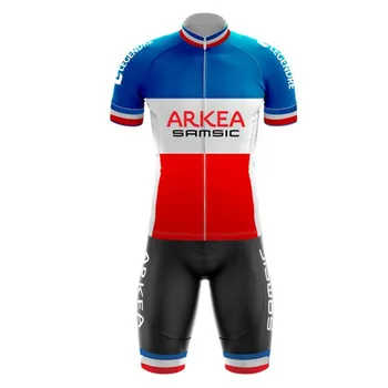 2020 ARKEA Vyrų vasara Naujas trumpomis rankovėmis jersey rinkiniai gelio pagalvėlę, šortai, kombinezonai su antkrūtiniais trajes ciclismo mujer dviračiu dėvėti mtb vyrų bycicle dėvėti