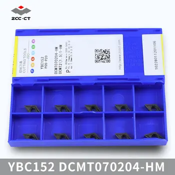 CNC Staklės, Tekinimo Įrankiai DCMT Serijos Volframo Karbido Įdėklai YBC152-DCMT070204-HM