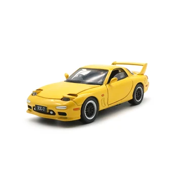 1/32 MAZDA RX 7 RX-7 Lenktyninį Automobilį JKM Diecast Modelis Žaislai AUTOMOBILIŲ Vaikams Garso Šviesos