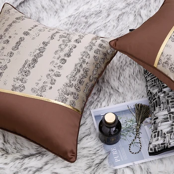 150cm Modernios šviesos prabangos stiliaus poliesterio audiniai žakardo audinys storas užuolaidų sofos pagalvę pagalvėlė medžiagos, Siuvimo, 